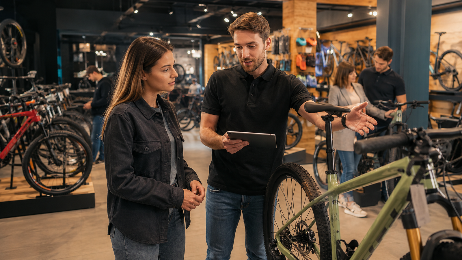 Ventas para negocios de ciclismo