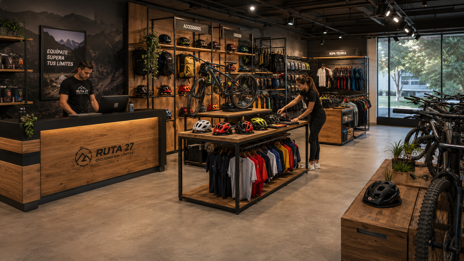 Branding físico para bicicleterías