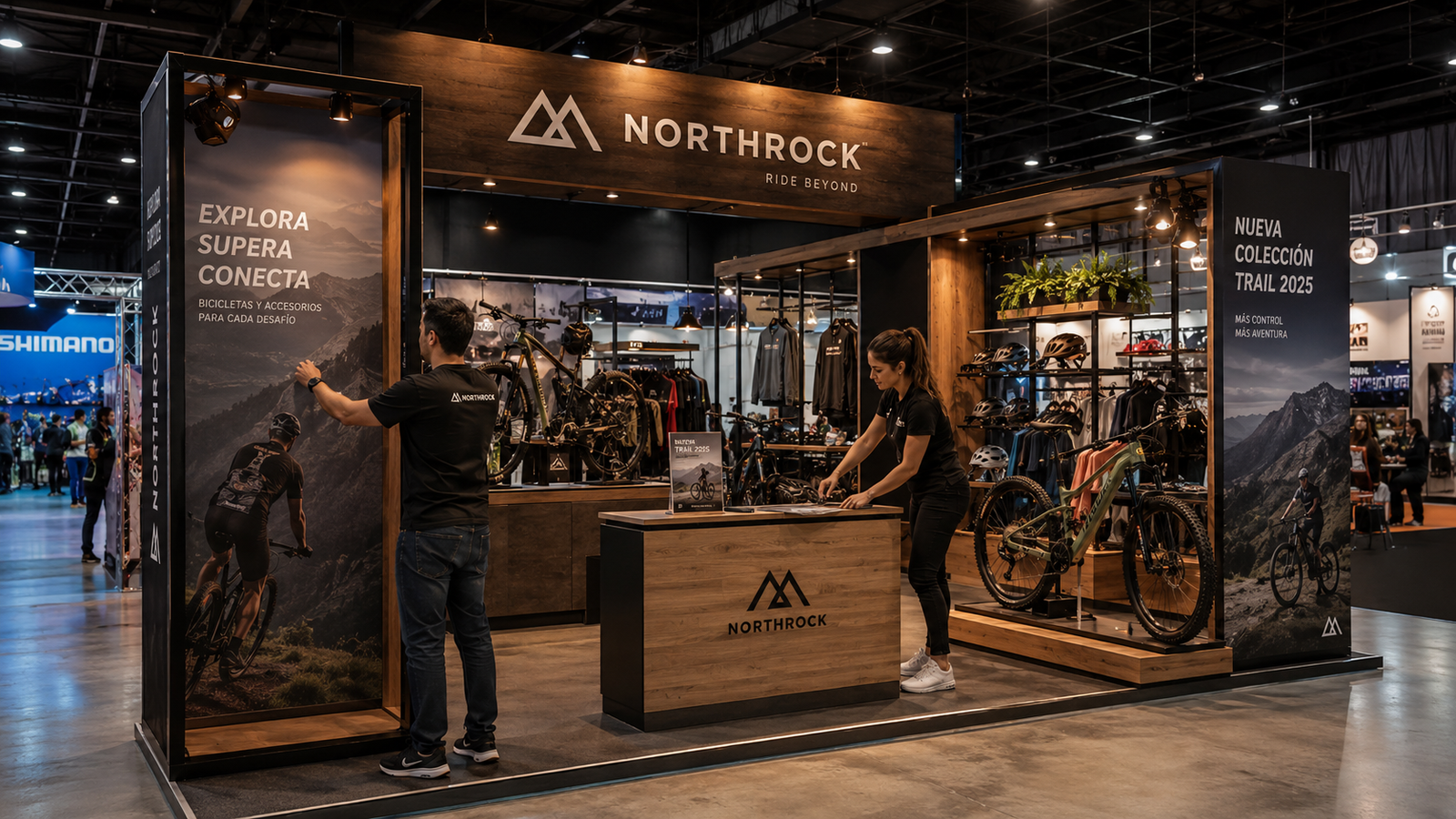Stands y activaciones para marcas de ciclismo