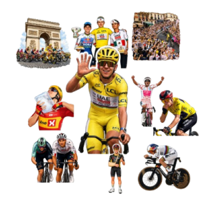 Pack de 24 Stickers Tour de France 2026