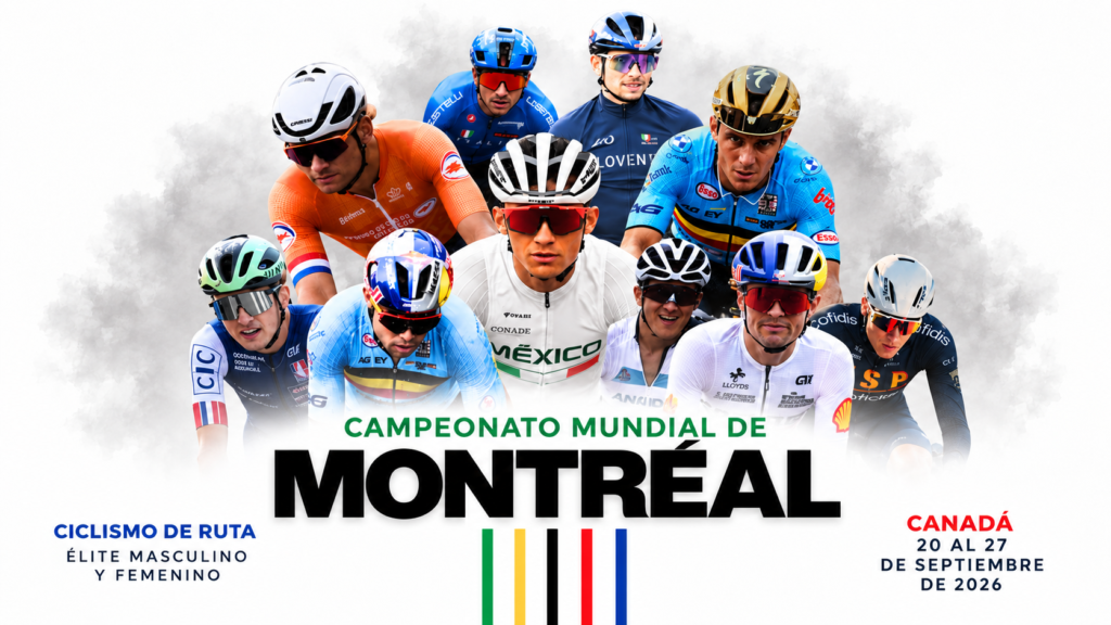 Mundial de Ciclismo Montreal 2026: recorridos, programación y favoritos al maillot arcoíris